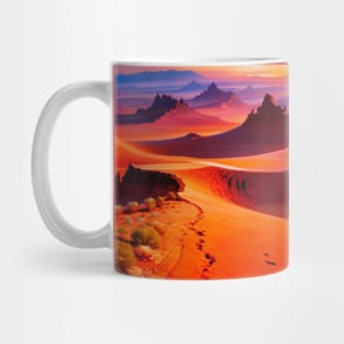 Southwest Desert Sands at Dawn Mug